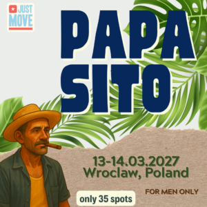 PAPASITO with Adonis Santiago - męski weekend w JM! 13-14.03.2027